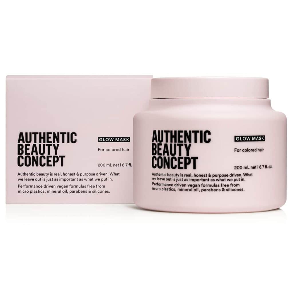 authentic beauty concept Glow Mask for coloured hair