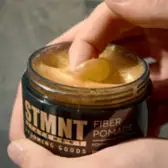 stmnt staygold fibre pomade texture